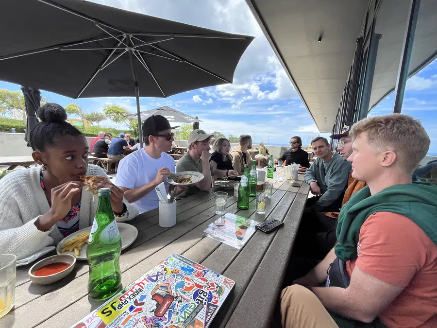 Lunch on the terrace