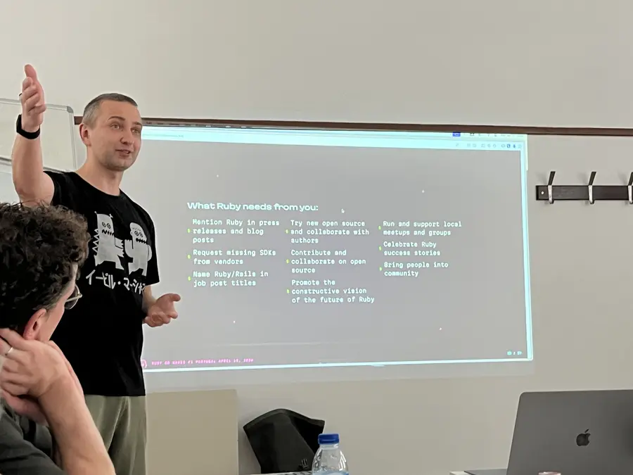 A talk about what Ruby needs from its community