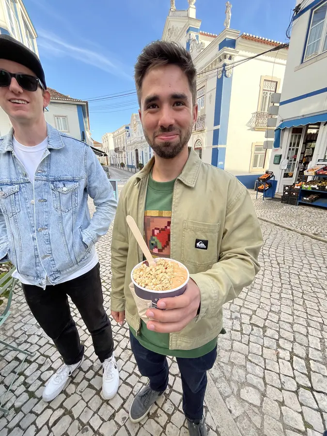 Ice cream in the old town